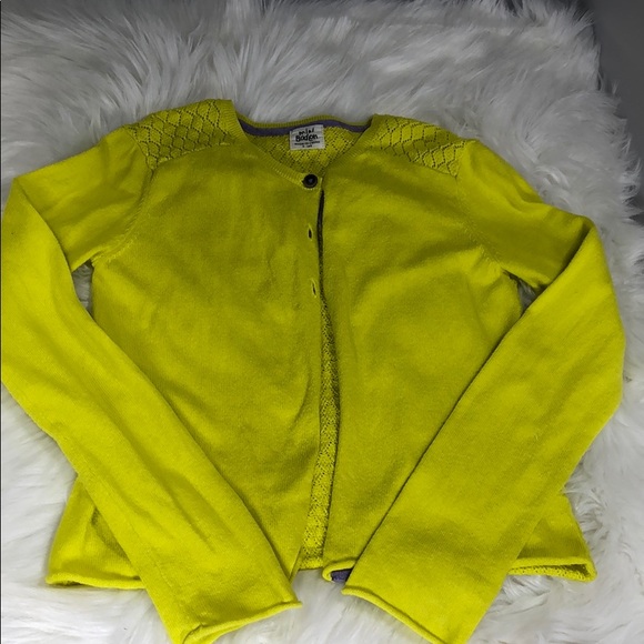 Mini Boden Other - Green button up Sweater